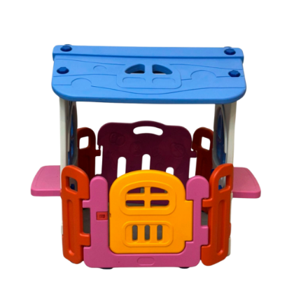 صورة بيت المرح للأطفال - تصميم آمن وملوّن